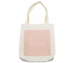 Blush Tones Oval Geometric Tote Bag