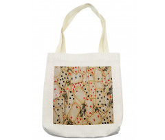 Old Vintage Playing Card Tote Bag