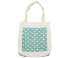 Gracious Flowers Lake Art Tote Bag