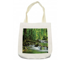 Tropic Mountain Stream Tote Bag