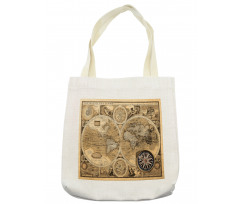 Accvrat Map of World Tote Bag