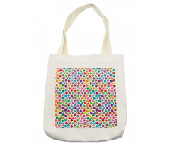 Colorful Curve Pattern Tote Bag