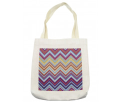 Chevron Small Strikes Tote Bag