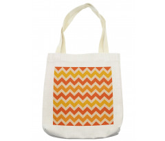 Wavy Geometrical Vintage Tote Bag