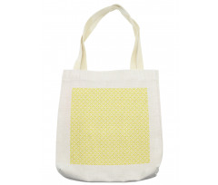 Yellow Squares and Motifs Tote Bag