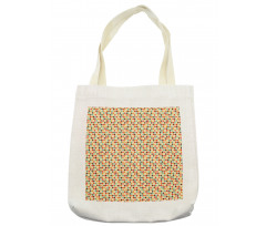 Colorful Argyle Tote Bag