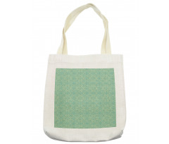 Modernized Antique Damask Tote Bag