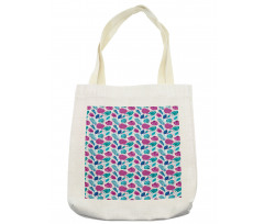 Tropic Leaves Rounds Tote Bag