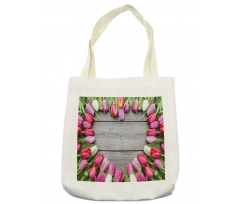 Frame of Fresh Tulips Tote Bag