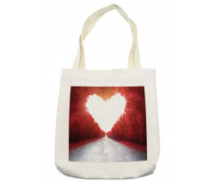 Autumn Trees Landscape Tote Bag