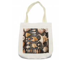 Countryside Beach Shell Tote Bag