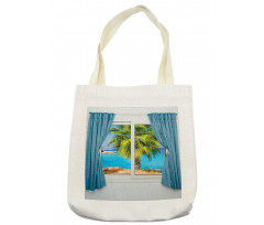 Tropical Beach Sun Tote Bag