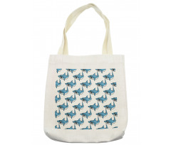 Sea Fierce Wild Shark Tote Bag