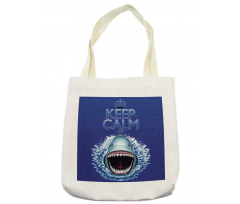 Wild Shark Hunter Tote Bag