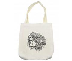 Chamomile Flowers Tote Bag