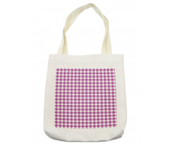 Tartan Inspired Squares Tote Bag