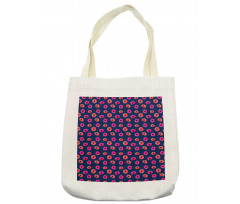 Blooming Polka Dots Tote Bag