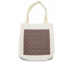 Charming Ornate Roses Tote Bag