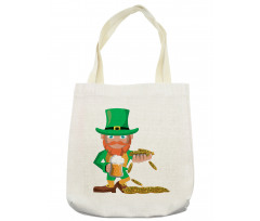 Holding Coins Beer Tote Bag