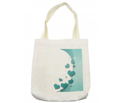 Hearts Valentines Tote Bag