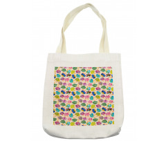 Doodle Mushroom Fairy Tote Bag