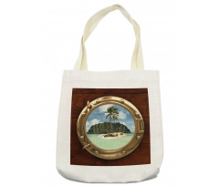 View of Deserted Island Tote Bag