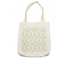 Monochrome Citrus Sketch Tote Bag