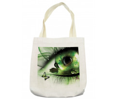 Abstract Swan Animal Tote Bag