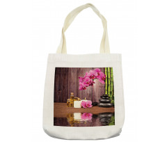 Spa Relax Candle Blossom Tote Bag