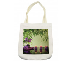 Spa Candles Orchids Bloom Tote Bag