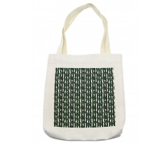 Monstera on Stripes Tote Bag