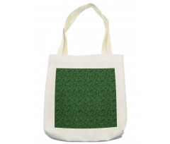 Palm Leaf Monochrome Tote Bag