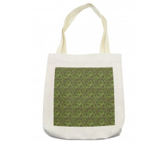 Palm Trees Leaves Tote Bag