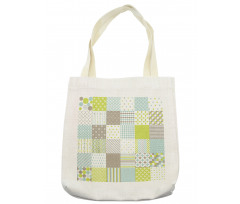 Abstract Squares Tote Bag