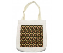 Vintage Jungle Foliage Art Tote Bag