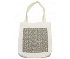 Typography and Numerals Tote Bag