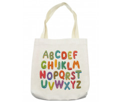 Funny Lettering Pattern Tote Bag