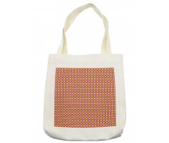 Floral Starry Motif Tote Bag