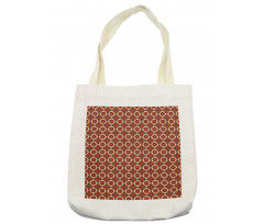 Azulejo Floral Motif Tote Bag