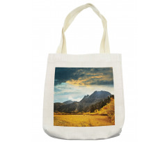 Mountain Grassland Sun Tote Bag