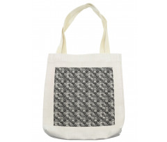 Night Birds Eyes Graphic Tote Bag