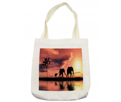 Safari Wild Animals Tote Bag