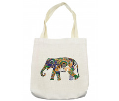 Elephant Asian Symbol Tote Bag