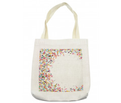 Colorful Festival Frame Tote Bag