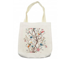 Tree with Birds Tote Bag