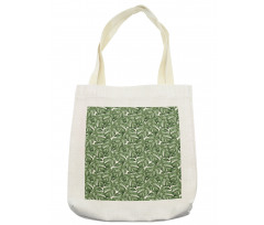 Graphical Monstera Tote Bag