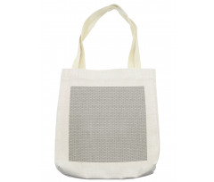 Geometric Greyscale Tote Bag