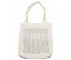 Monotone Street Wall Pattern Tote Bag