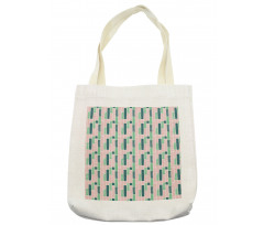 Scandinavian Doodle Design Tote Bag