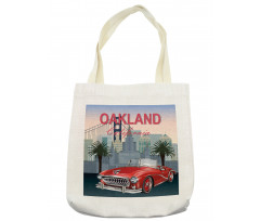 Car with a City on the Back Tote Bag